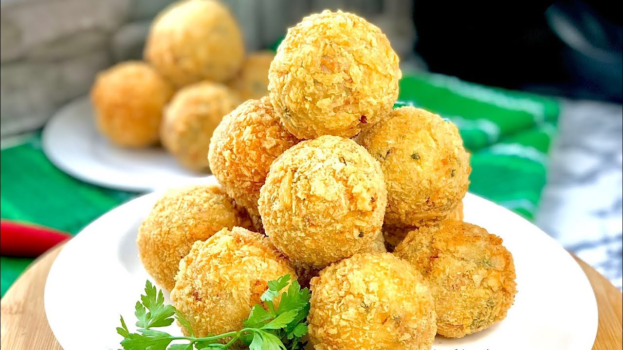 HOW TO MAKE YAM BALLS || PARTY YAM BALLS || LATIFAHCOOKS