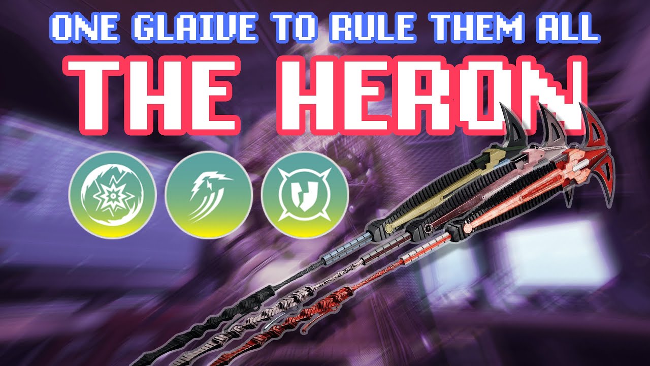 The Heron is the BEST LEGENDARY GLAIVE available right now!