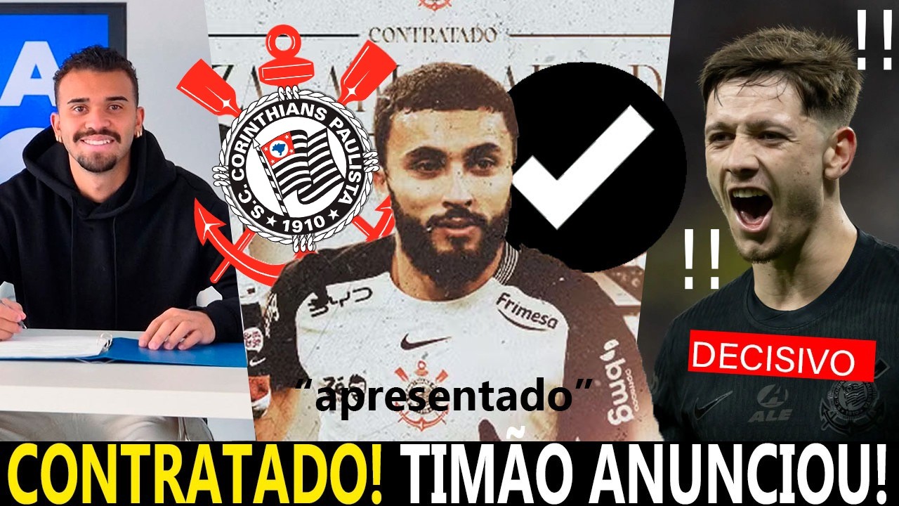 TIMÃO ANUNCIA NOVO MEIA-ATACANTE! MEMPHIS VAI FICAR? THOMAS LISBOA FECHOU! GARRO CALOU JORNALISTAS