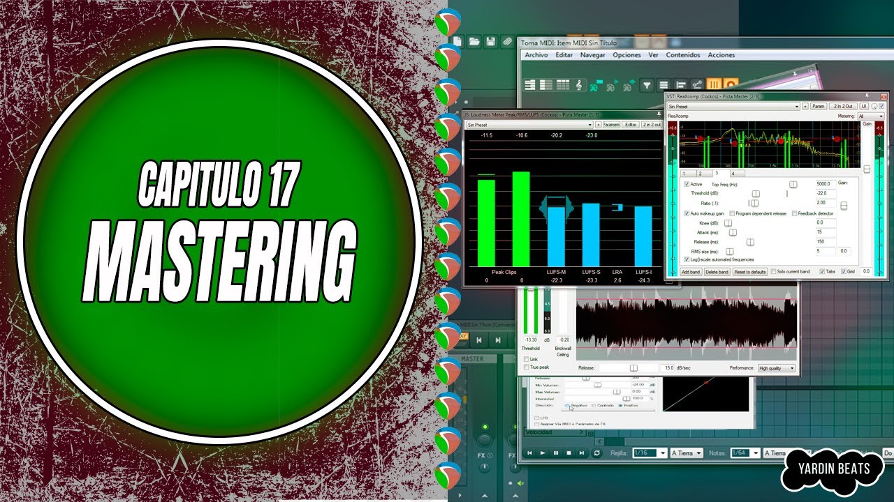 Mastering en REAPER con plugins NATIVOS - Curso completo Reaper cap 17
