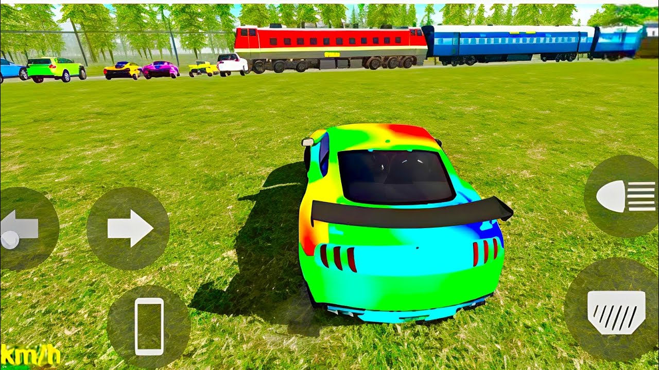Train Crush All CARS Together 🔥👿😱