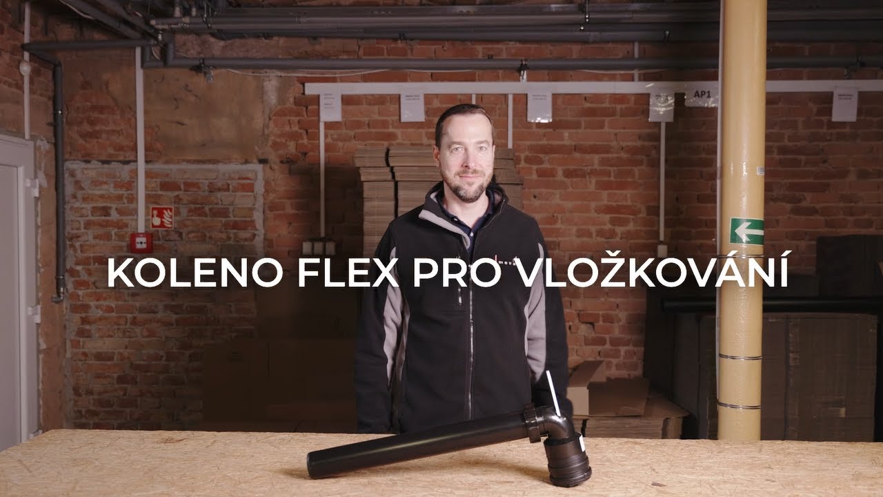 Almeva - koleno FLEX pro vložkování komína