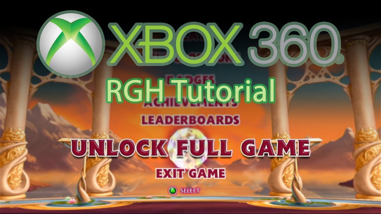 Unlocking Xbox Live Arcade games - RGH Xbox 360 Tutorial