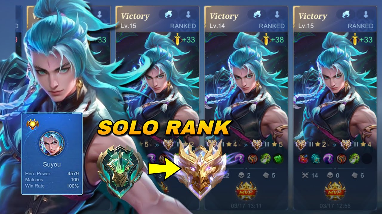 SUYOU NEW SECRET TRICK IS HERE!!🔥(Auto Win Streak + Tips) - Mobile Legends
