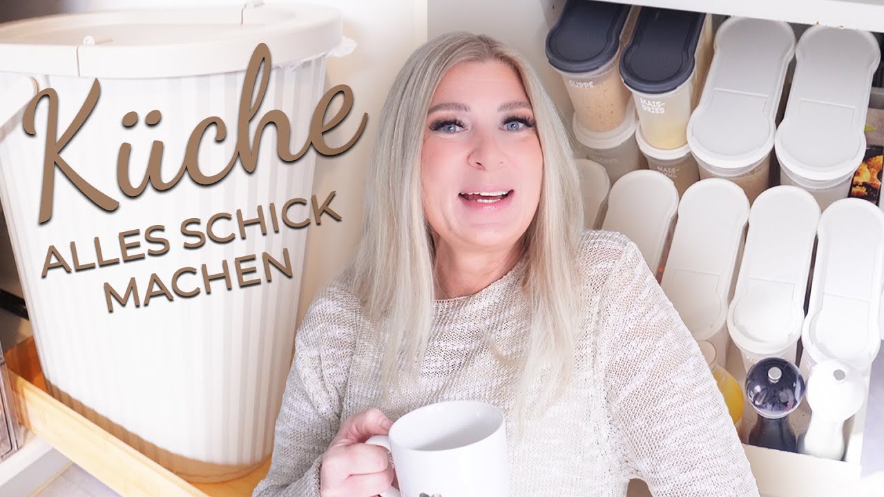 Küche praktisch organisieren - Schränke und Schubladen neu sortieren
