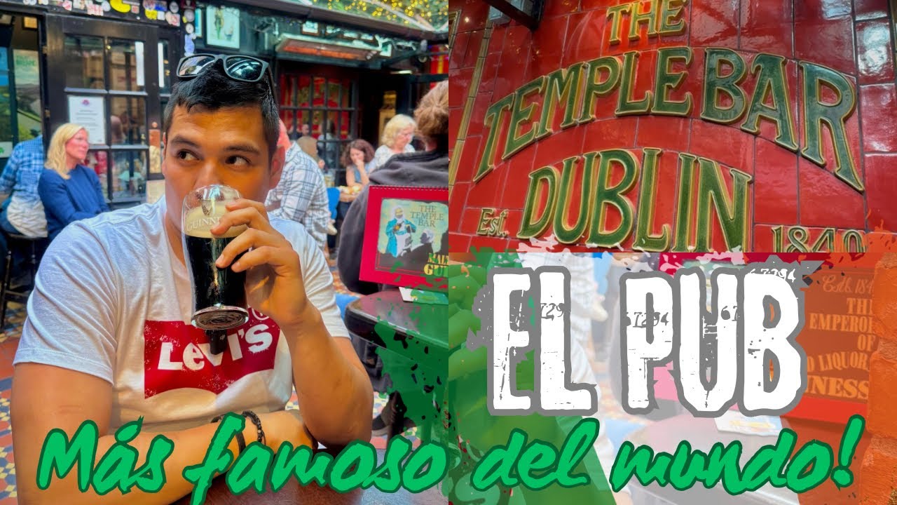 The Temple Bar !!,  El pub mas Famoso de Irlanda !!