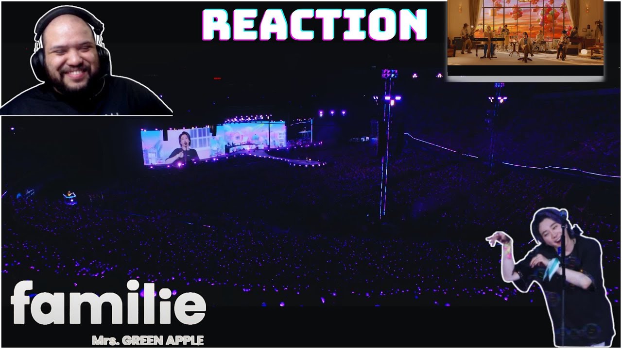 Mrs. GREEN APPLE「familie」Official Music Video + Live REACTION