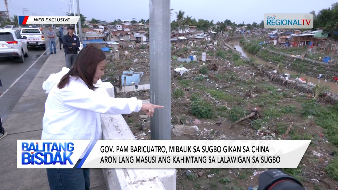 Gov. Pam Baricuatro, Mibalik sa Sugbo Gikan sa China Gumikan sa Bagyong Basyang | Balitang Bisdak