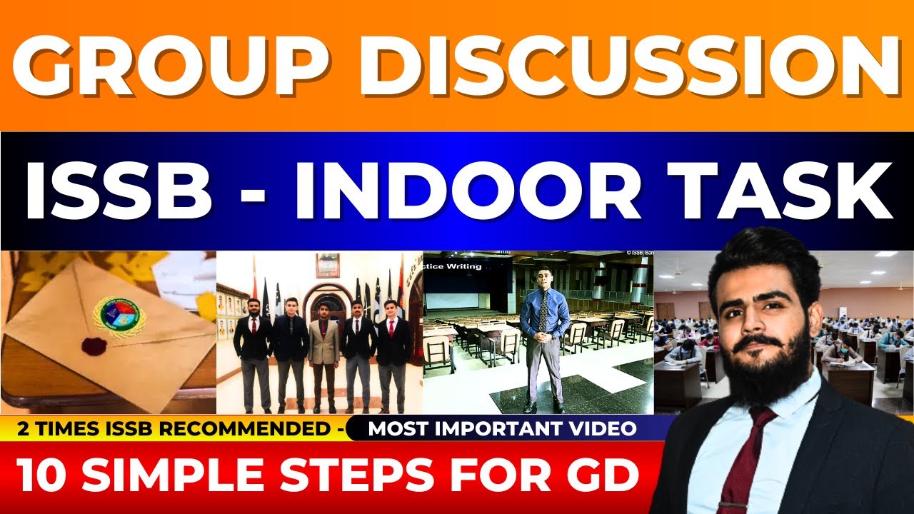 10 Secrets of successful GROUP DISCUSSION | ISSB INDOOR TASKS | Sheraz Ahmad Awan