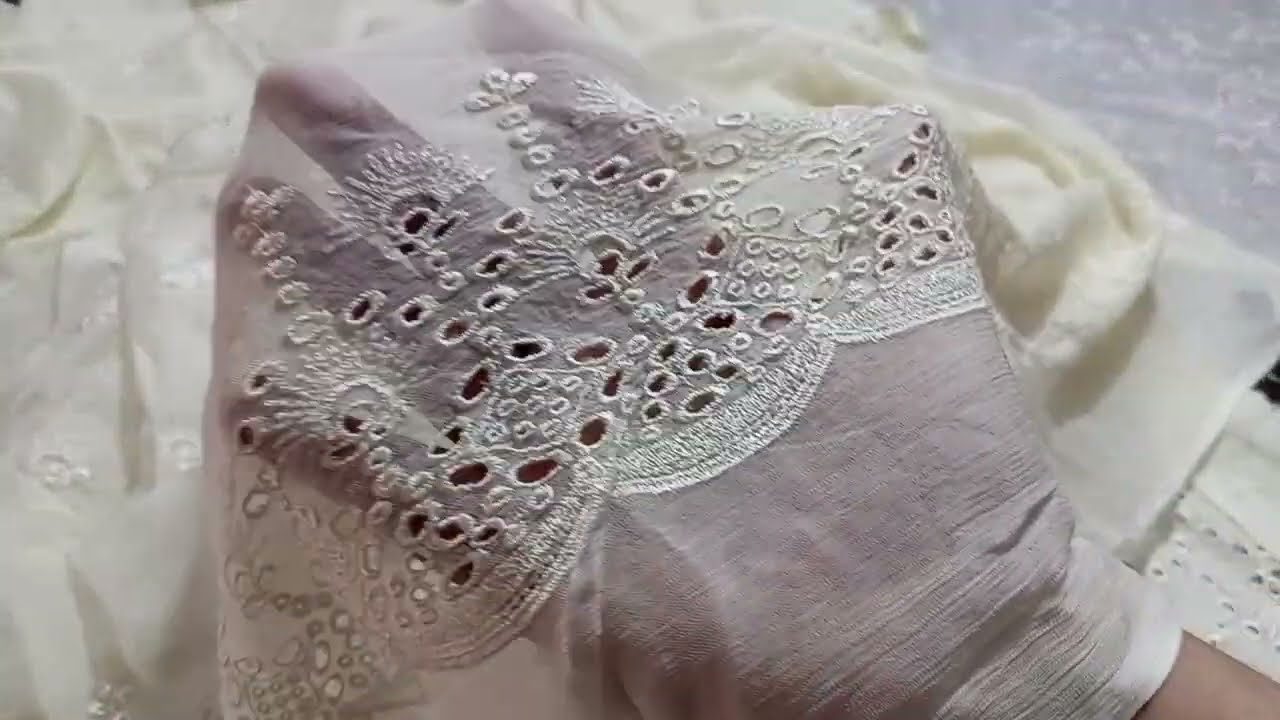 Lot Available | Johra Shiffli Chikencari embroidery Collection| In Huge Discount