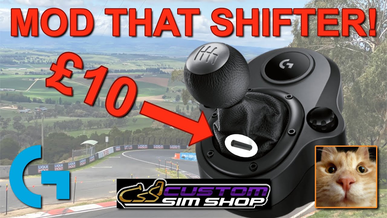 HUGE improvement to the Logitech shifter - £10 mod