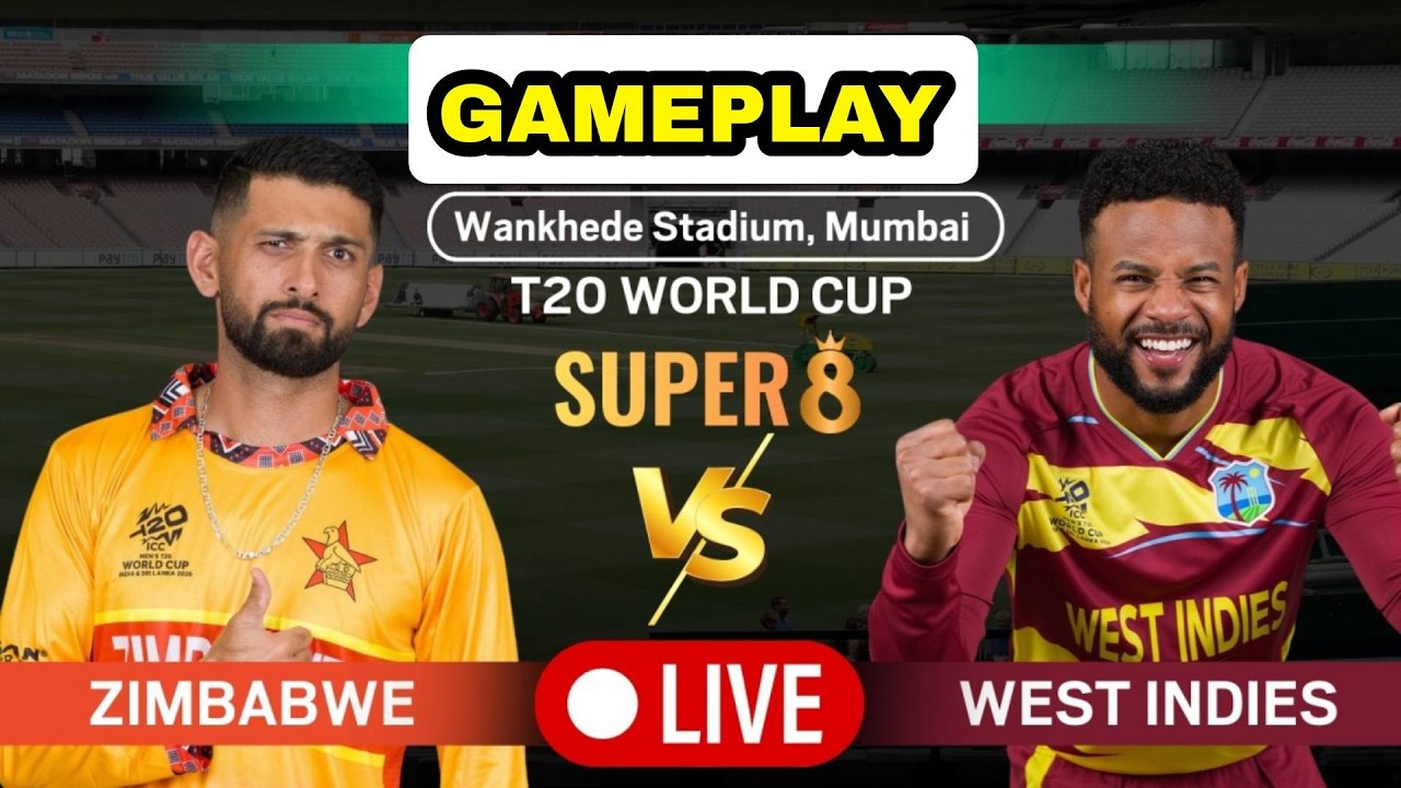 🔥West Indies vs Zimbabwe | Unexpected Clash ⚡🔥 😱| Real Cricket Gameplay⚡