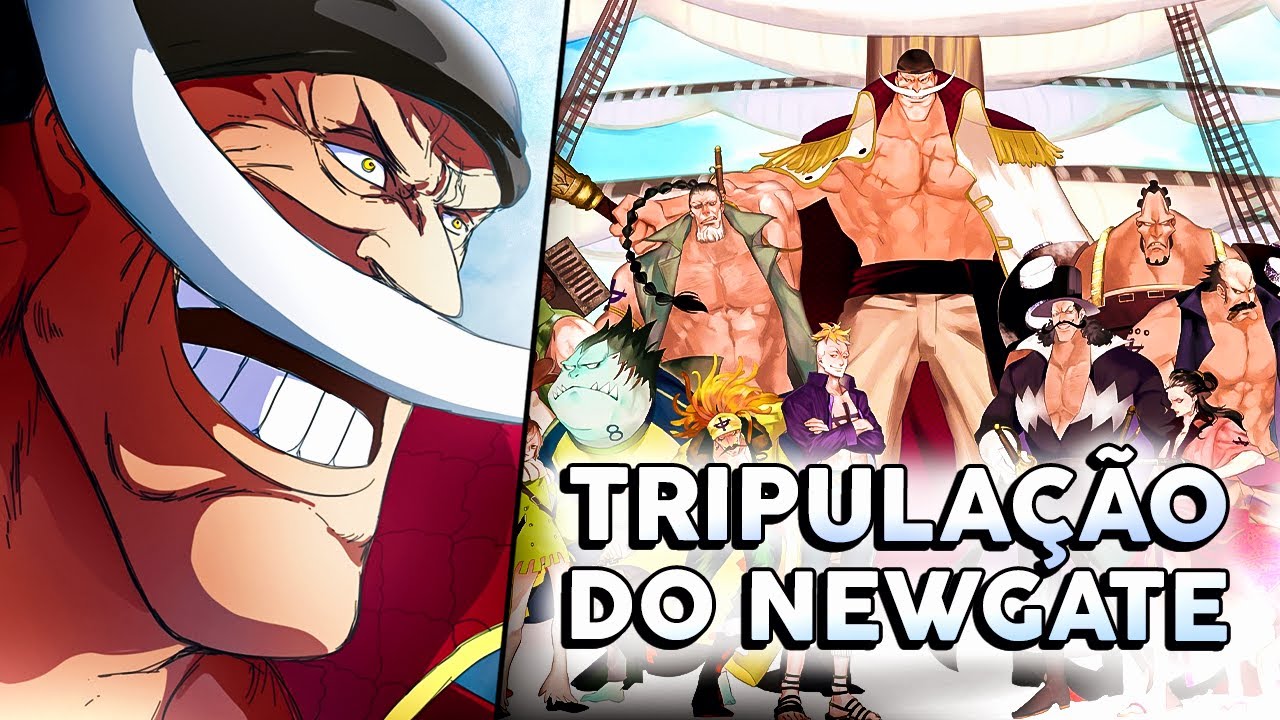 A HIERARQUIA DOS PIRATAS BARBA BRANCA (Tripulação do Edward Newgate) | One Piece