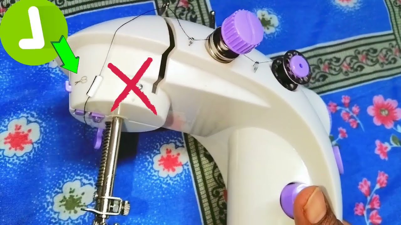 মেনি সেলাই মেশিন কেন সুতা কেটে যায় ৷৷how to 2024 sulra upload video mini silai machine