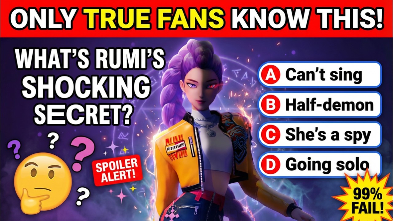 😈 MONSTER LEVEL | Only REAL Fans Will Survive! 💣| The Only Real KPop Demon Hunters Quiz