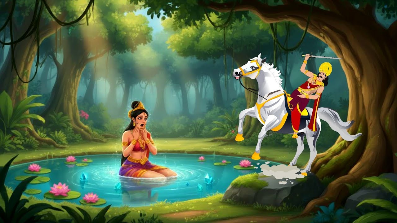 शापित अप्सरा और रहस्यमई तालाब | HINDI KAHANIYA | NEW KAHANIYA |  JAADUI KAHANIYA | CARTOON STORY 