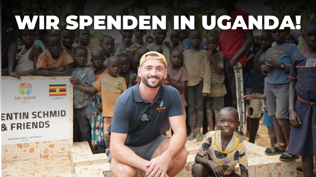 Wir eröffnen über 100 Brunnen gemeinsam mit Dr. Sahin Help in Uganda!