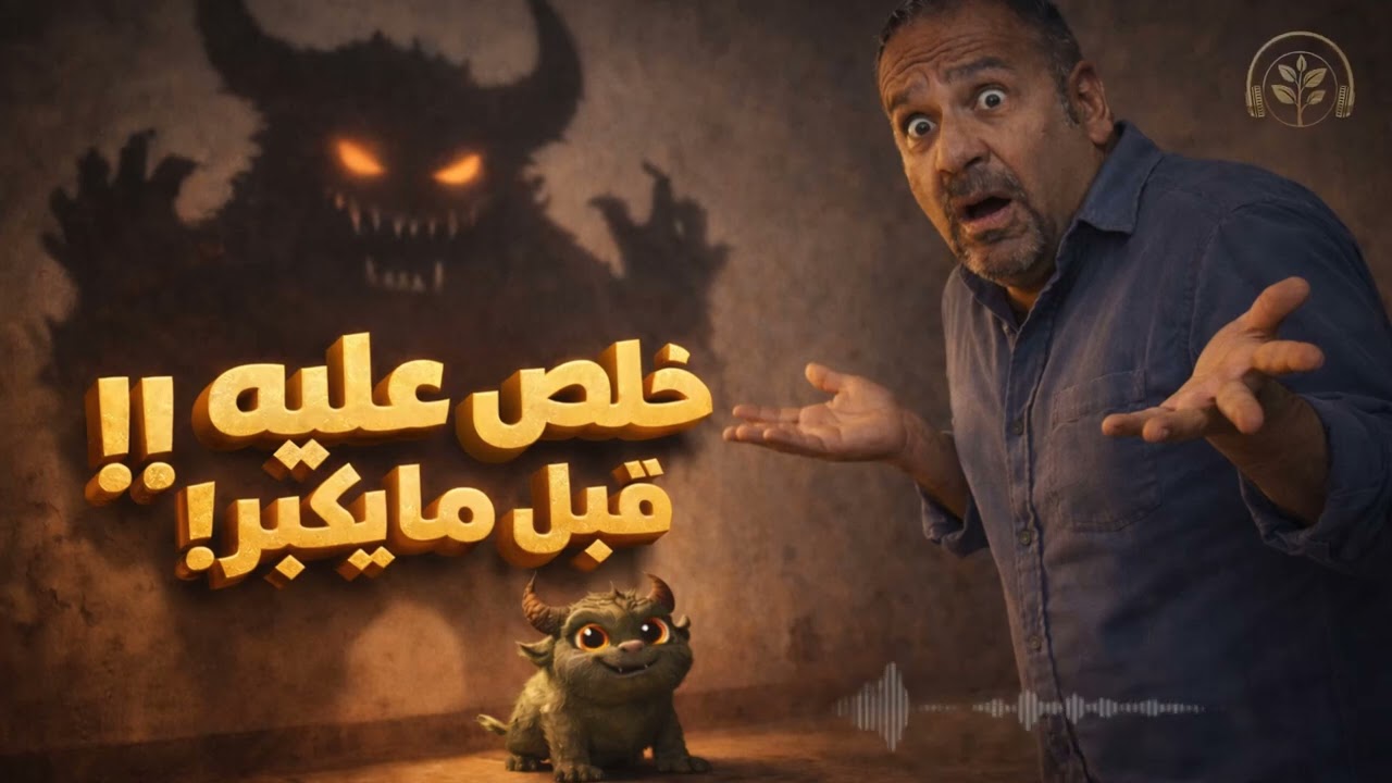 إنت مش فاشل… إنت سايب الوحوش تكبر