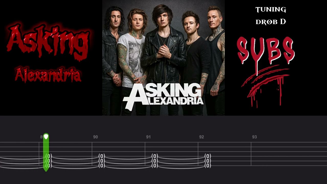 Asking Alexandria - Not The American Average ||Guitar Tabs ||