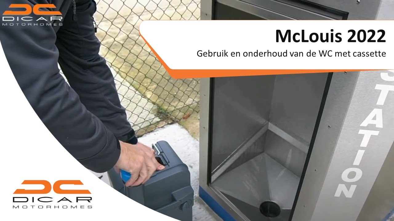 McLouis 2022  - Gebruik en onderhoud van de WC met cassette