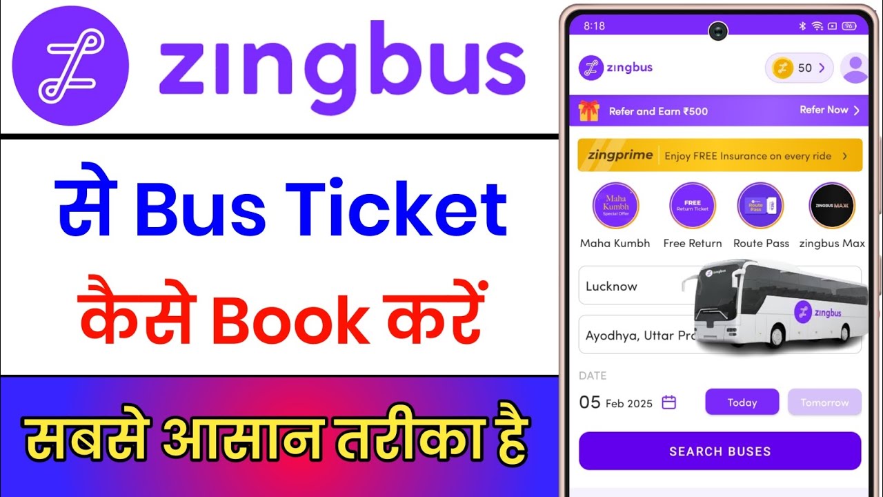 Zingbus Se Ticket Kaise Book Kare || How To Book Bus Ticket From Zingbus App || Zingbus Bus Booking