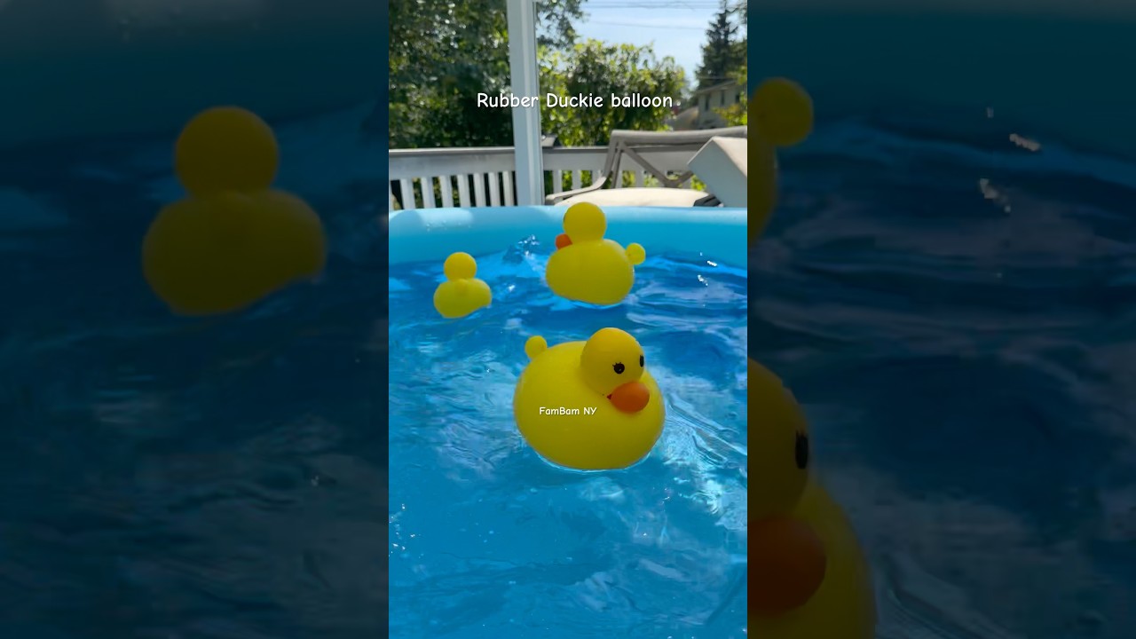 Rubber Duckie Balloon 