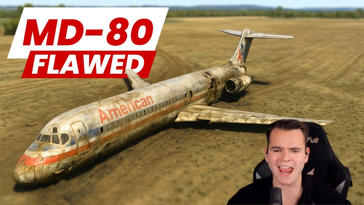 Why The MD-80 Is So Easily CRASHABLE?