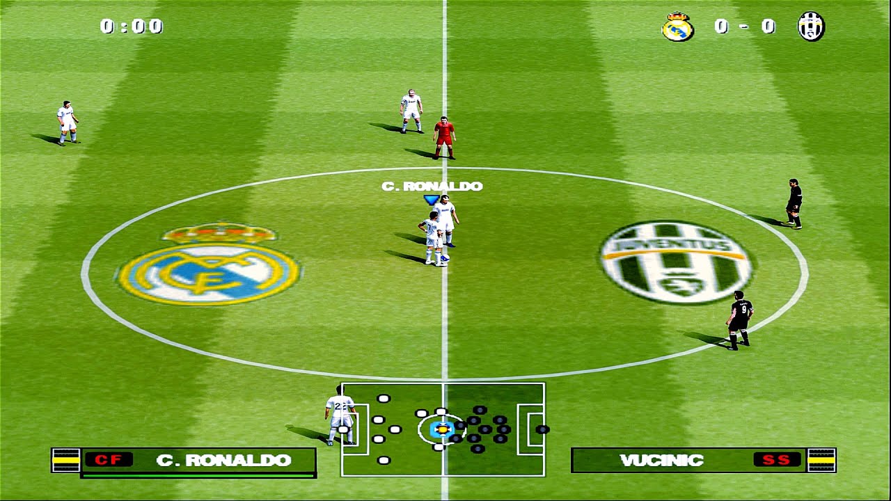 PES 2013 - Реал Мадрид против Ювентуса | PS2
