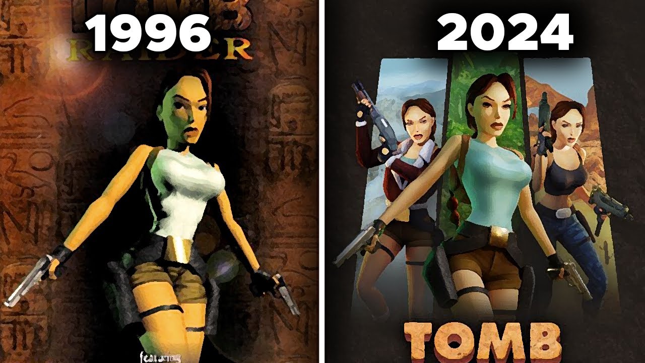 All " Tomb Raider " Video Games From 1996 - 2024 