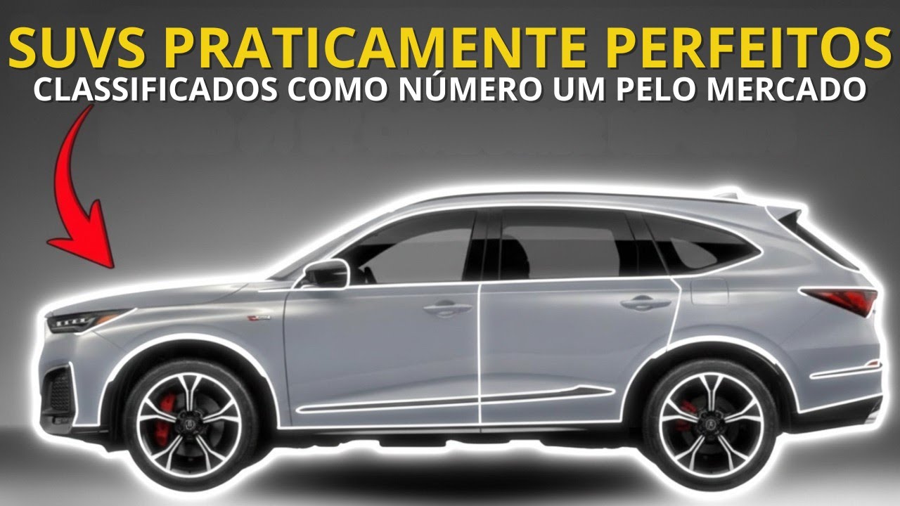 6 SUVs praticamente perfeitos, segundo o Mercado 2026