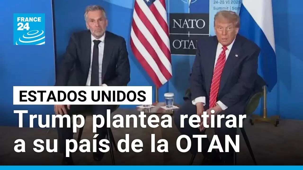 Donald Trump plantea retirar a Estados Unidos de la OTAN