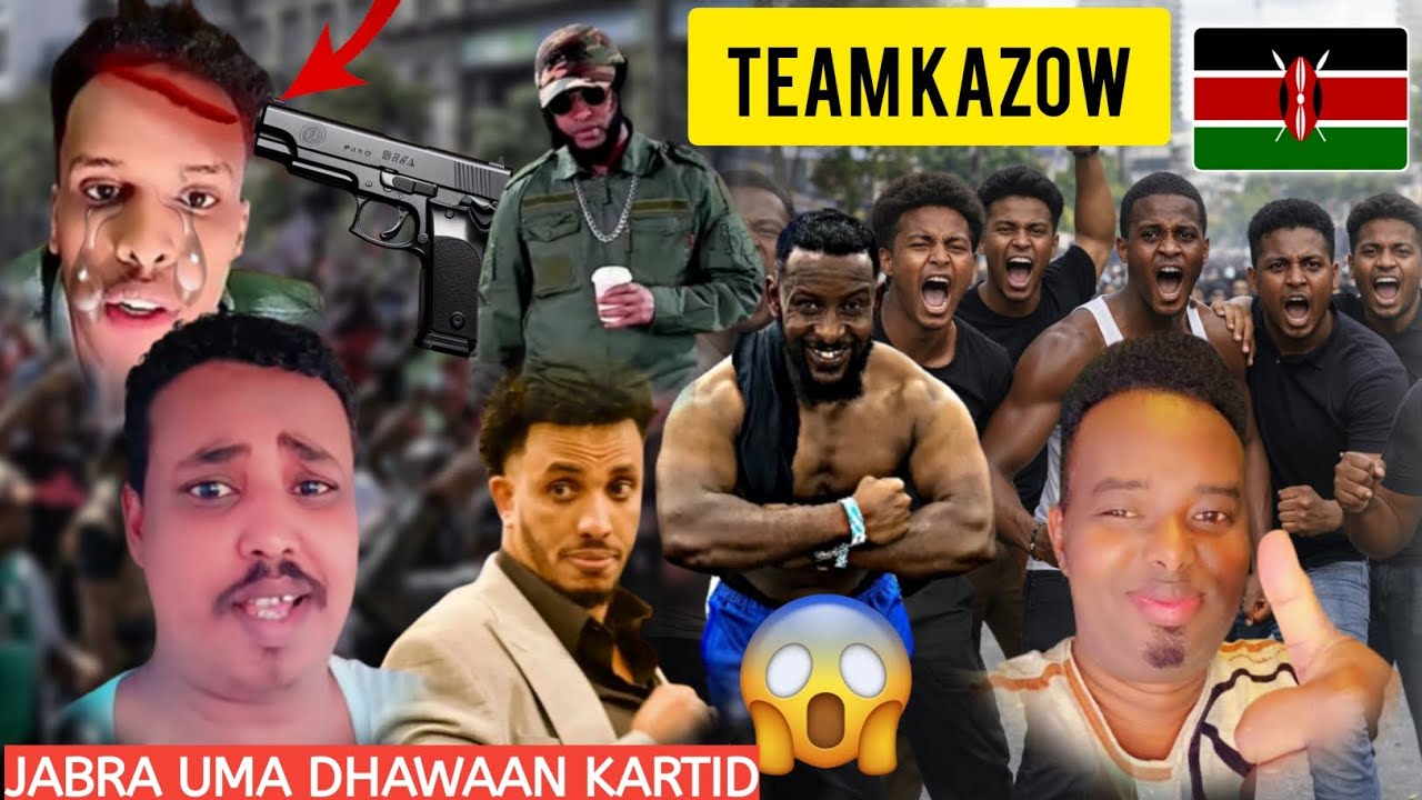 DEG DEG TEAM KAAZOW 🇰🇪 HOGAAMIYIHII UGU WAYNAA OO DHAHAY JABRA QOFKA U DHAWAADA WAAN DILAYAA😭😱 