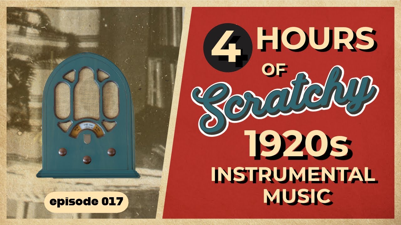 AUTHENTIC (Not AI-Generated) background  music from the 1920s