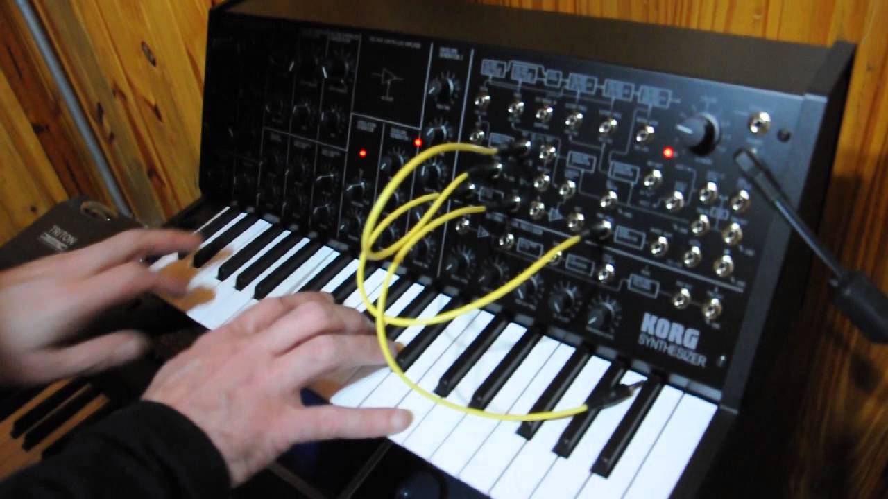 KORG&reg; MS-20 mini - F&aacute;bio Ribeiro