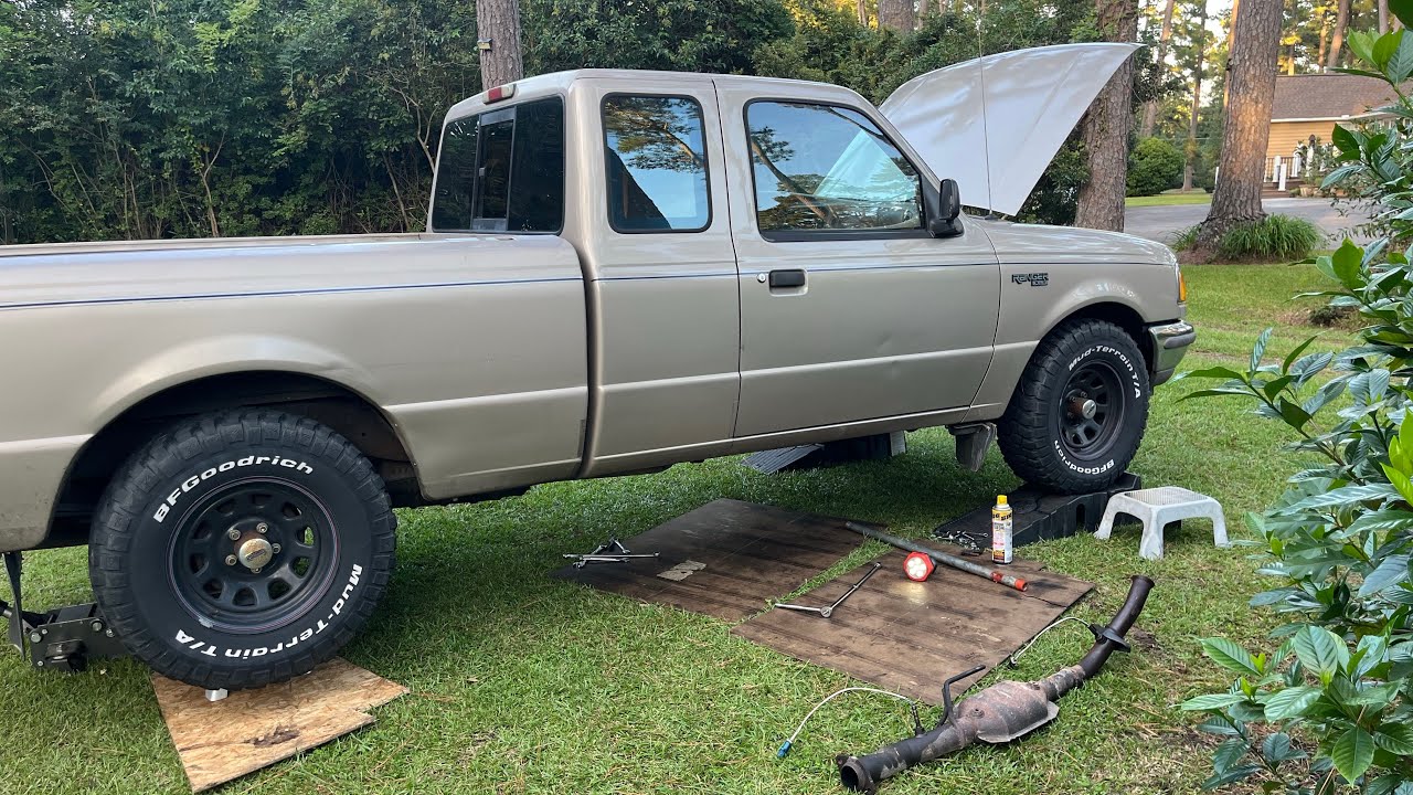 97 Ford Ranger 2.3L Catalytic Converter replacement.