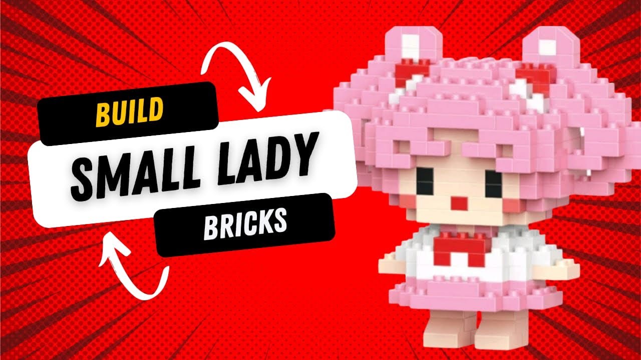 SMALL LADY or CHIBI MOON? Let’s build the bricks! 7225A MY BLOCKS (bahasa)