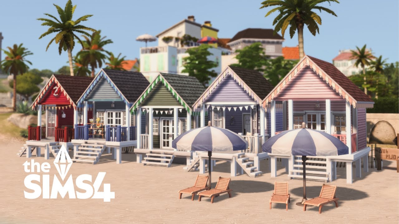 Citron Sur La Mer | Beach | The Sims 4 | Speed Build | NO CC | My Wedding Stories