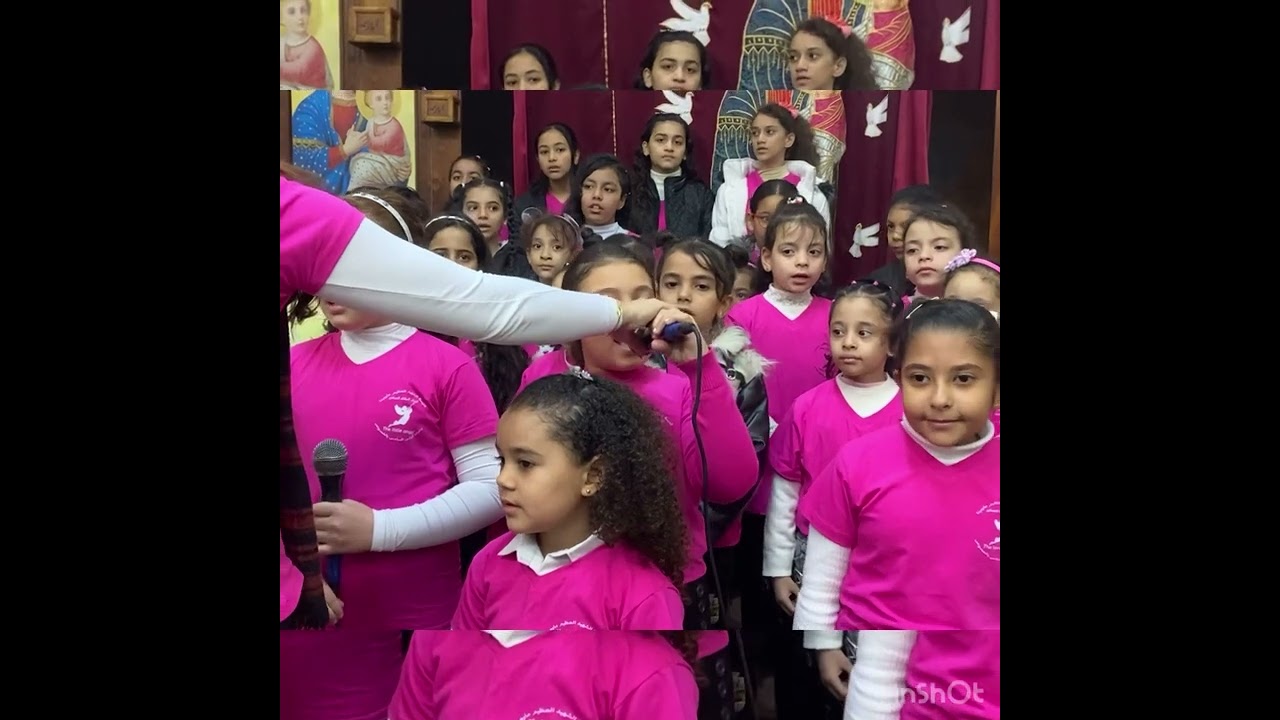 ترنيمه دقت اجراس كورال the Litte Angel 👼♥️ كنيسه مارمينا والبابا كيرلس السادس بالخصوص