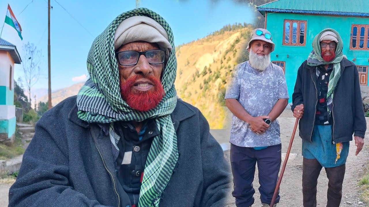 Meets Jammu Kashmir 118  Years Old Man 🔥|| 🥰Oldest Man || ❤️Beautiful Stories
