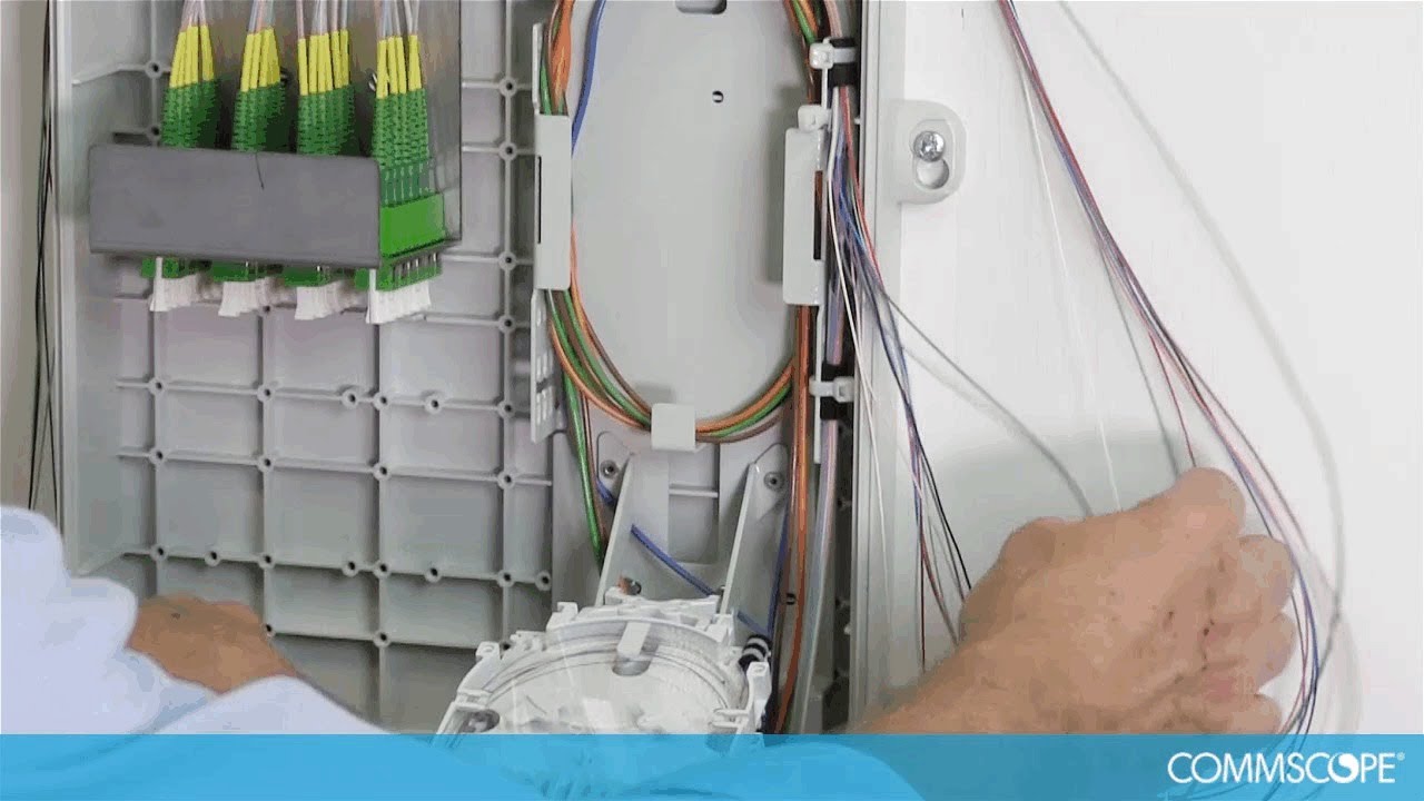 BUDI with FOSC® trays: Patch/Splice Installation and Cable Routing