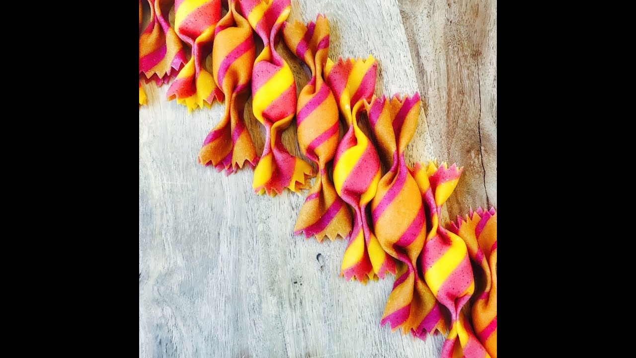 SaltySeattle Makes Striped Caramelle Pasta