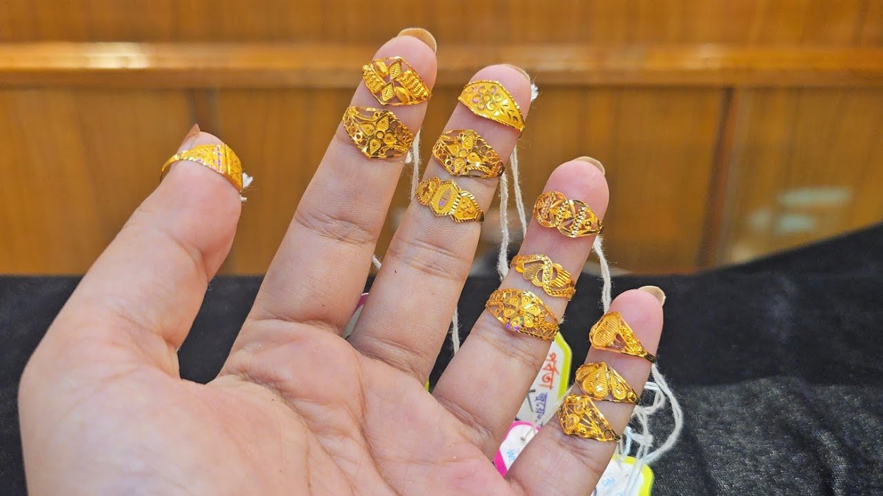 Buy Gold Ring from just 3 Rati 😱😱 | Lightweight Gold Finger Ring Design With Price