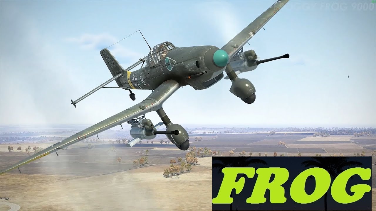 IL-2 BOS Stuka Bk 3.7 destruction Compilation