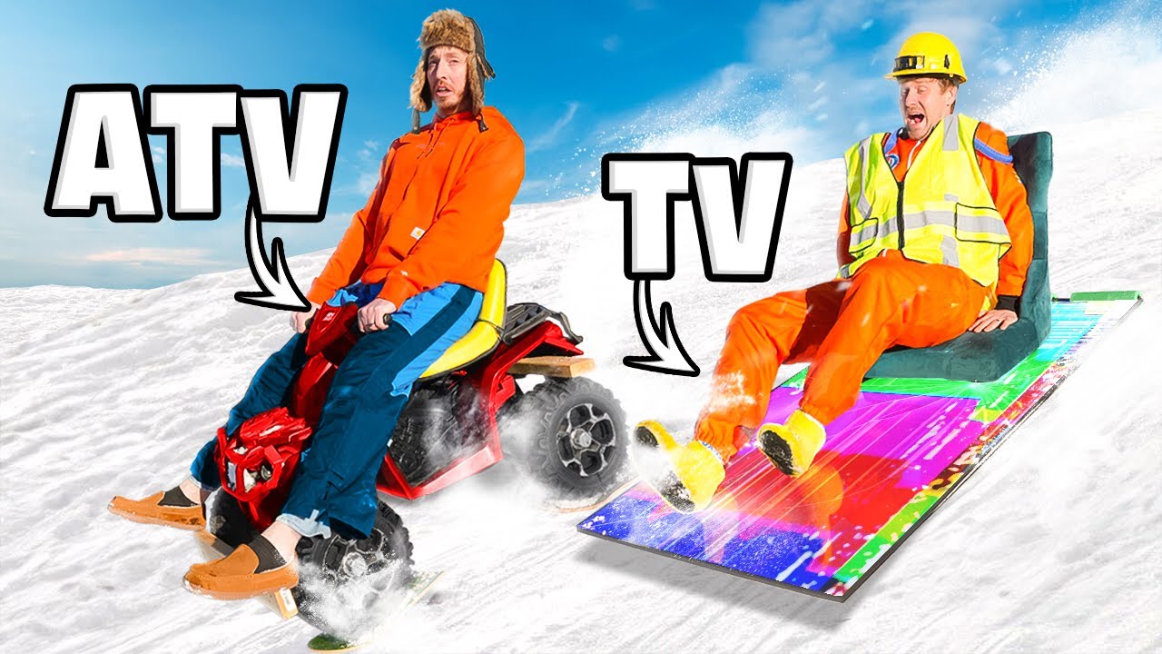 Ultimate Homemade Sled Build Battle!
