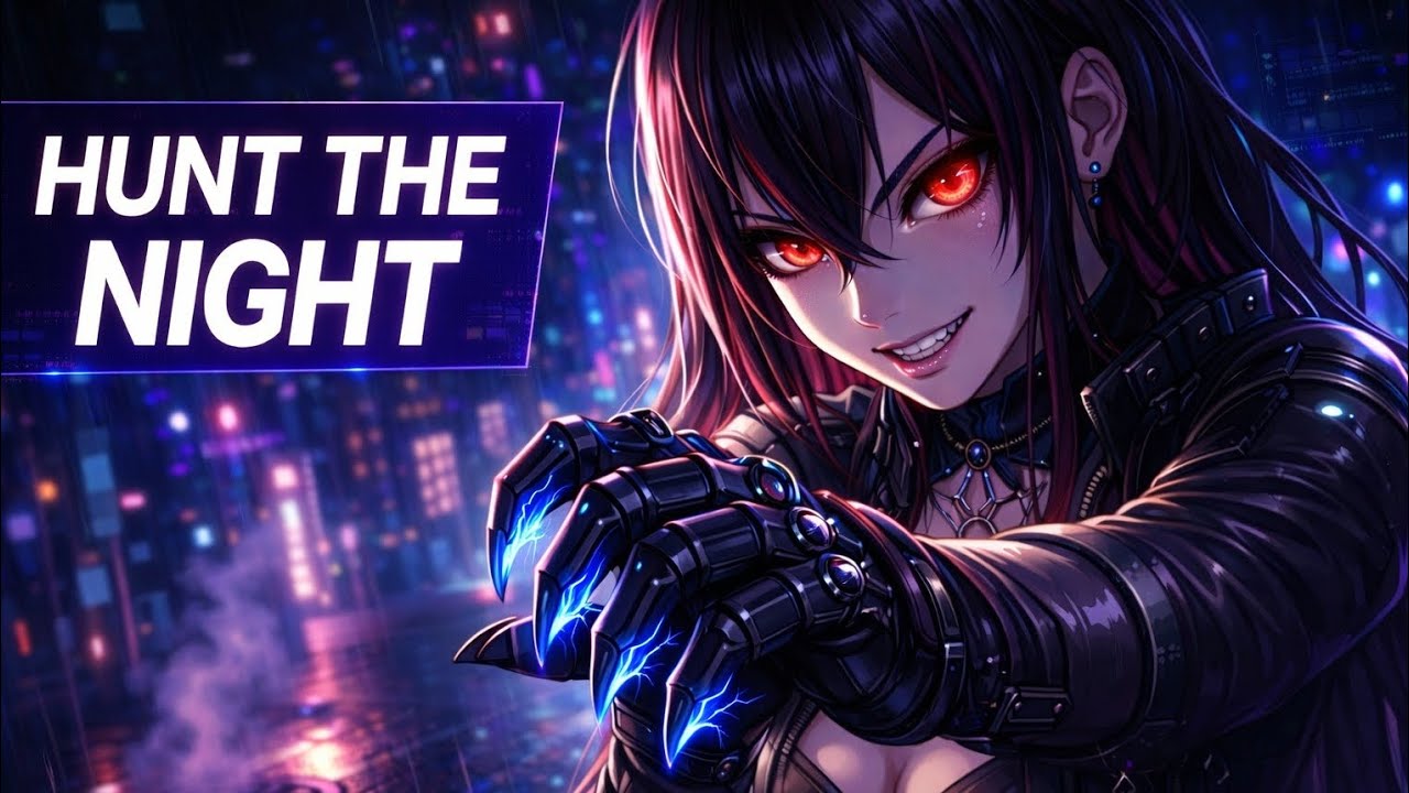 Vampire.exe: Hunt The Night | Cyberpunk Night Drive Mix (Dark Synthwave x Industrial)
