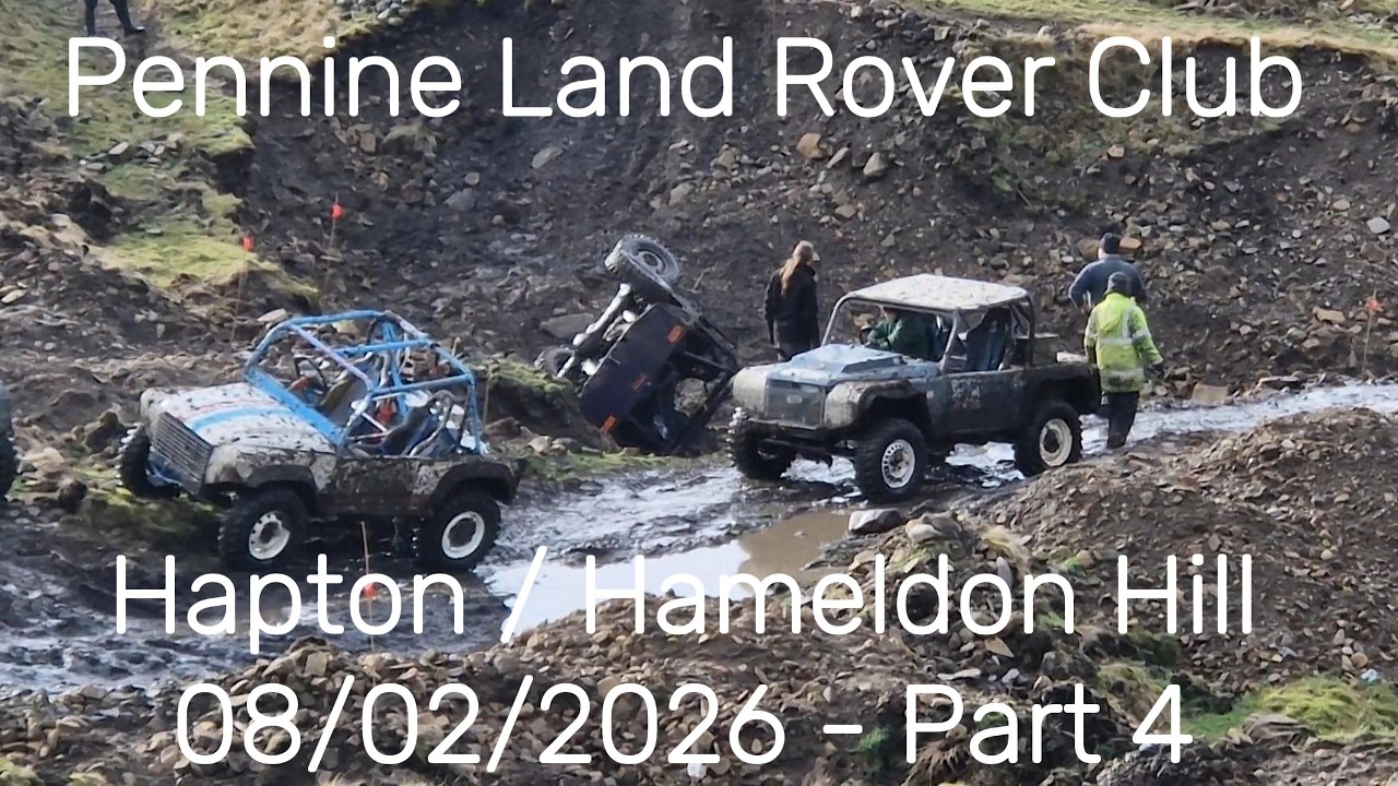 Pennine Land Rover Club PLRC - Hapton / Hameldon Hill CCV Trial - 08/02/2026 - Part 4