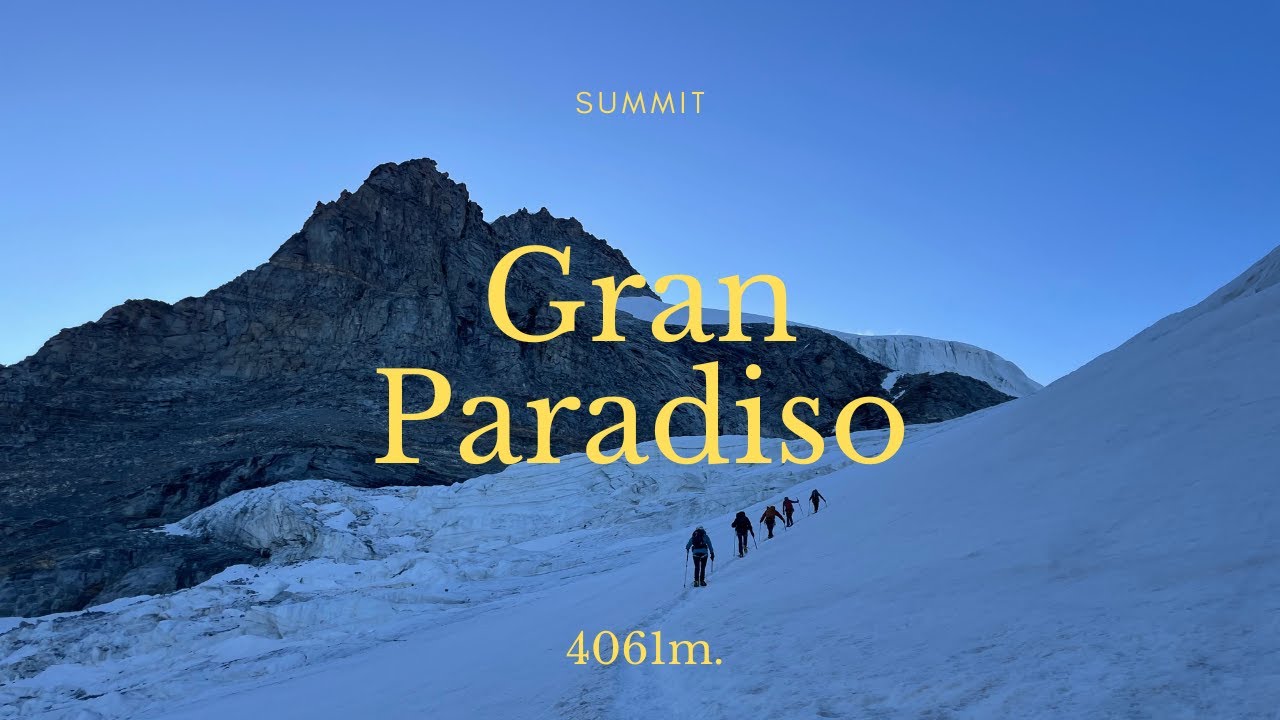 Gran Paradiso SUMMIT 4061m – Aleks’ First 4000m Peak! 🏔️🌟