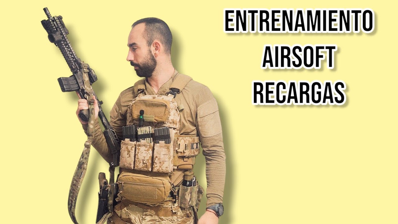 Cómo REALIZAR RECARGAS RÁPIDAS y TÁCTICAS en AIRSOFT | Mejora tu VELOCIDAD de RECARGA