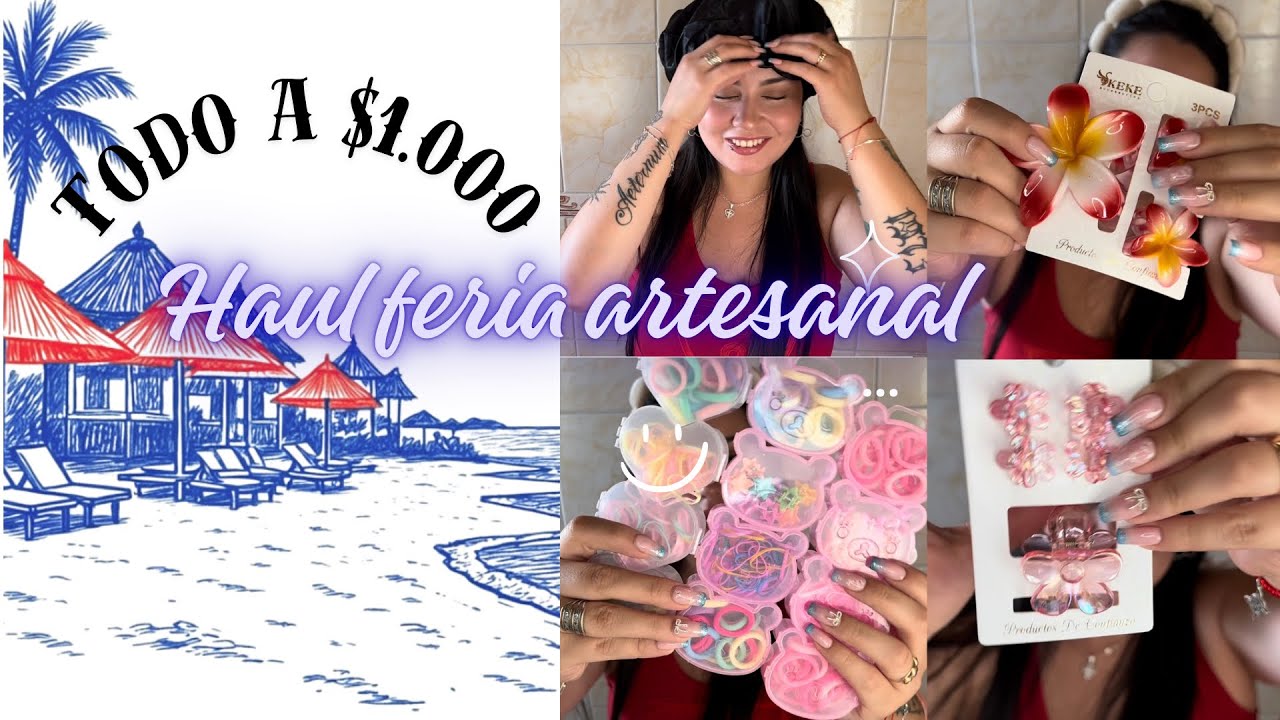 Haul sito de playa! Encontré todo a $1.000 