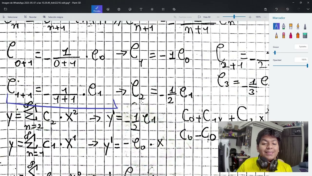 Resolución de ejercicio:  